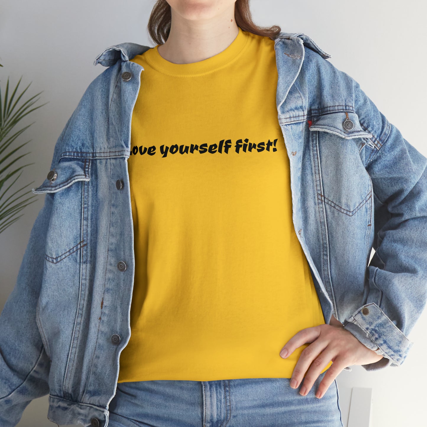 Love Yourself First! Cotton T-Shirt