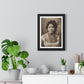 Portrait of a Young Samoan Woman (1906) by Thomas Andrew, from the Original, Framed Print