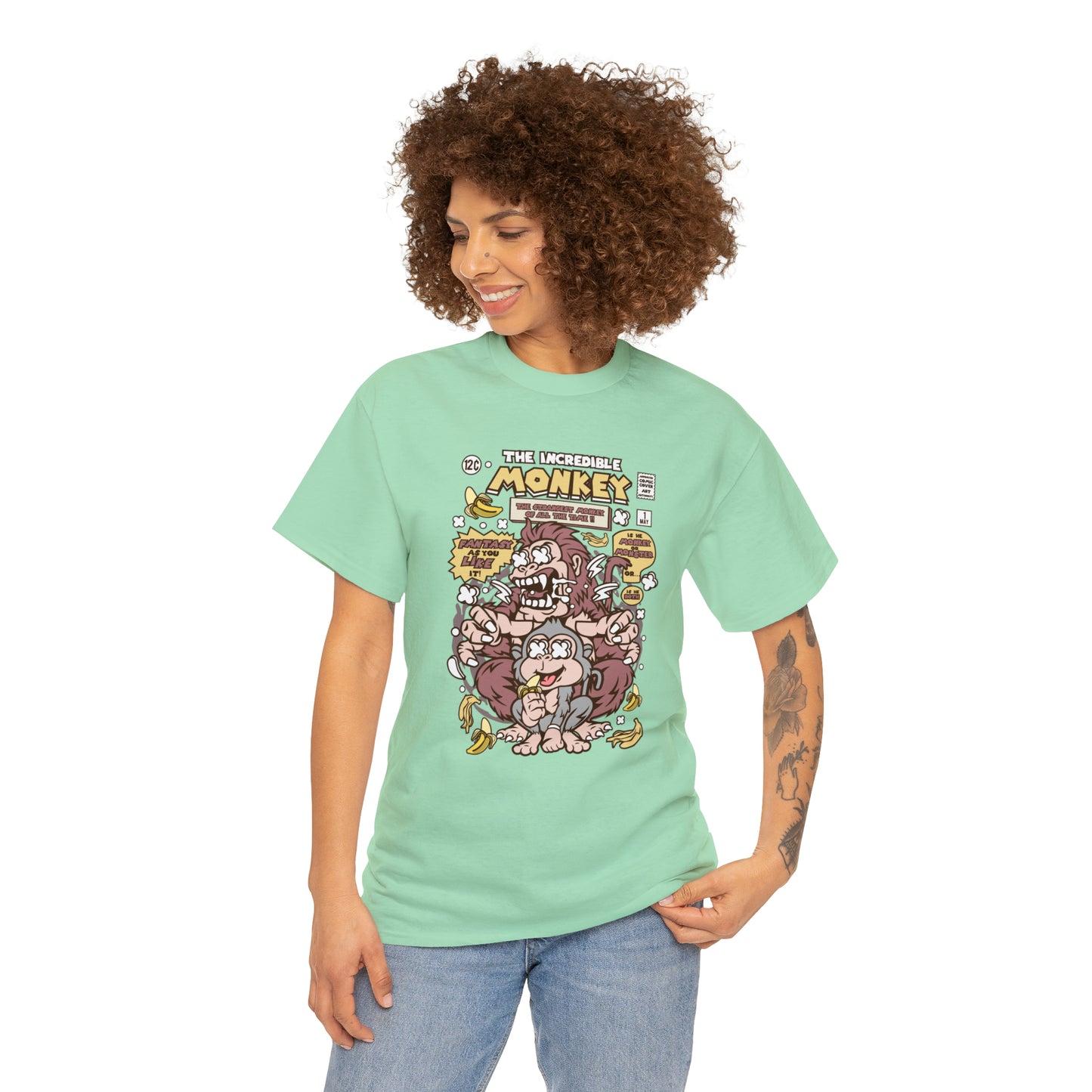 The Incredible Monkey Cartoon T-Shirt