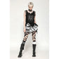Dark in Love Yvette Black Distressed Graphic Tank Top