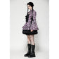 Dark in Love Ellery Big Pink Butterfly Doll Bell-Sleeve Dress
