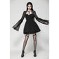 Dark in Love Greta Dark Mystique Gothic Lace-Up Mesh Dress