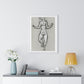 Dancing Naked Woman (circa 1891–1941) by Leo Gestel, from the Original, Framed Art Print