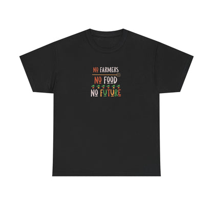 No Farmers, No Food, No Future T-Shirt