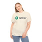 Tether #USDT Crypto Unisex Heavy Cotton T-Shirt