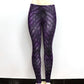 Barbarella Leggings, High Waist 'Iron Weave' Design Workout Pants