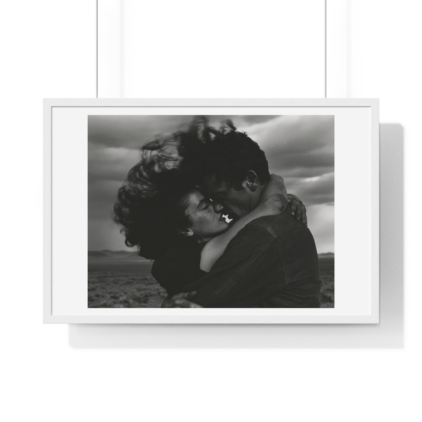 Nothing Else Matters, Romantic Black and White Photographic Art, Large Framed Print