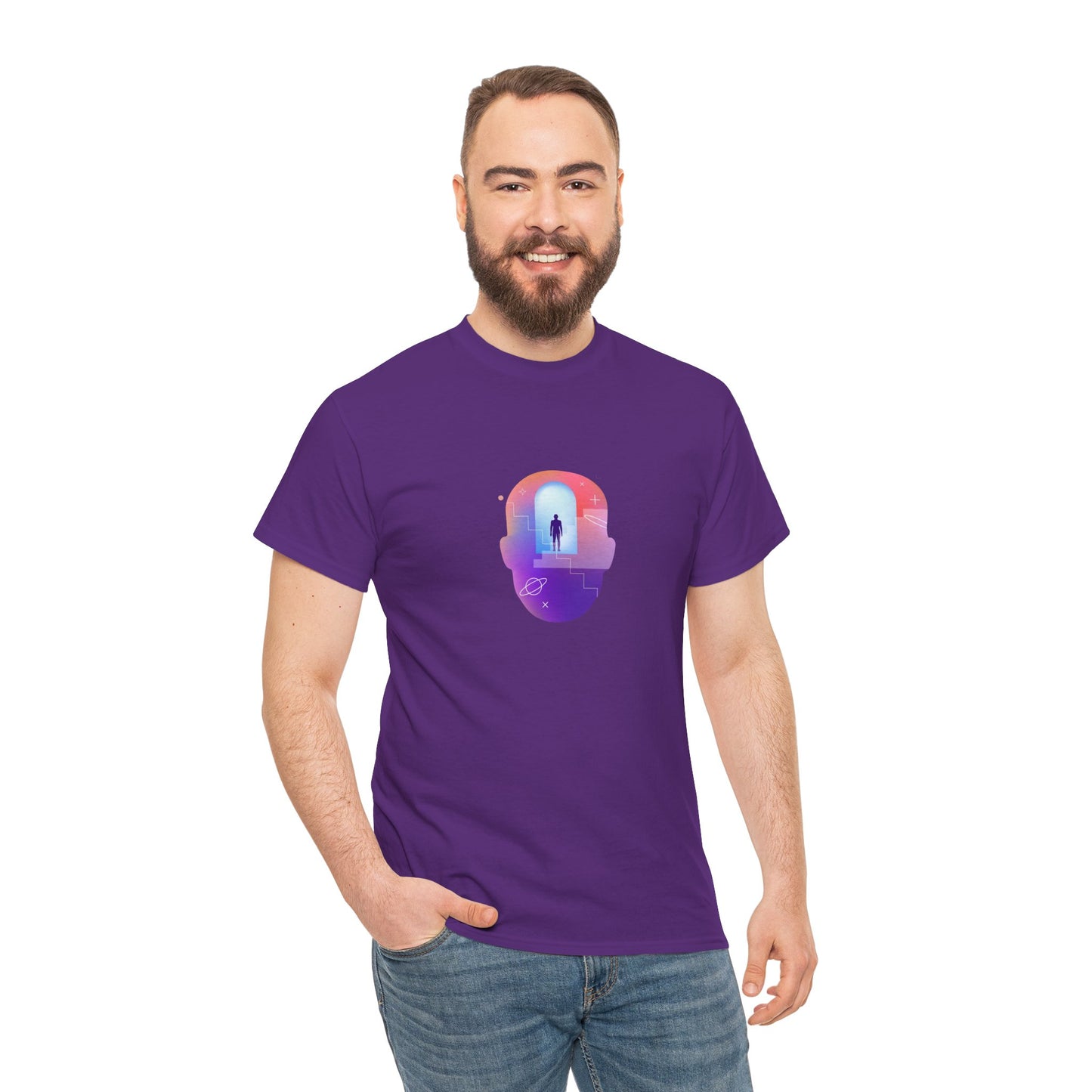 Open Mind Abstract Psychedelic T-Shirt