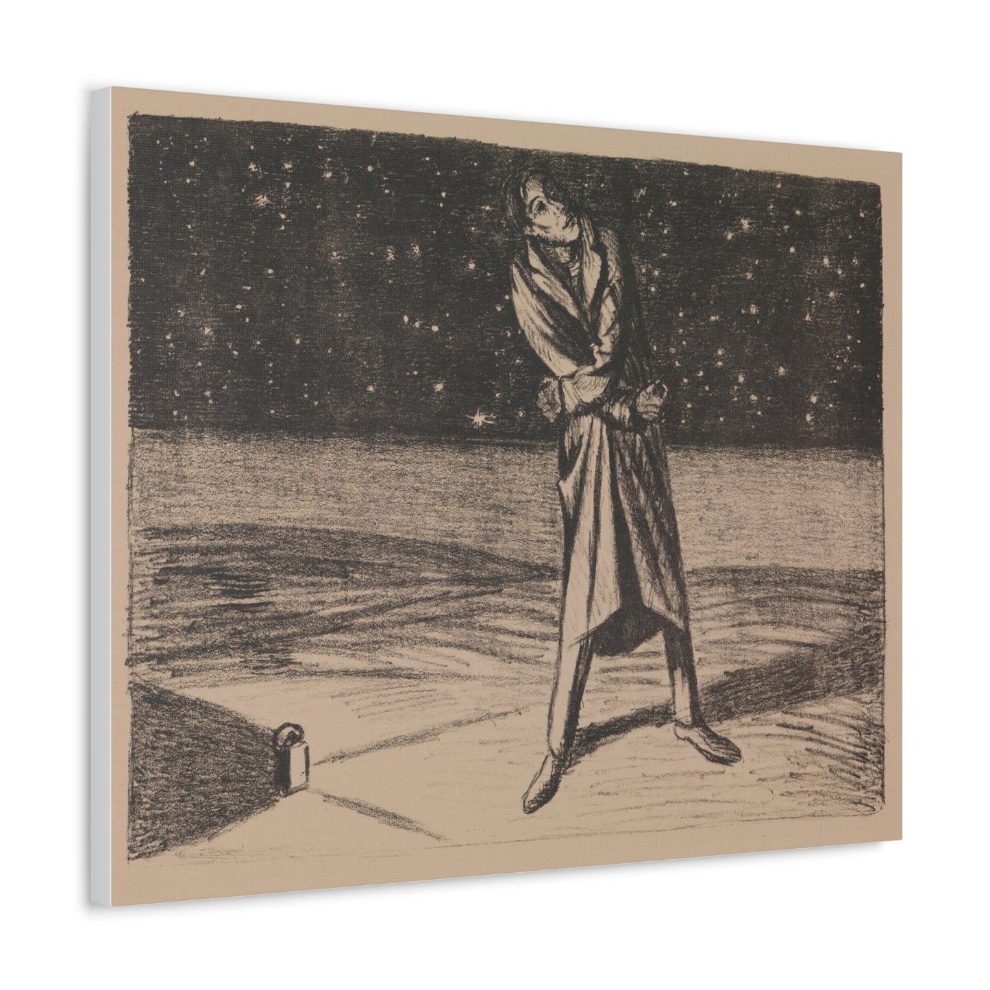 Star Dance by Ernst Barlach, Art Print from the Original on Canvas