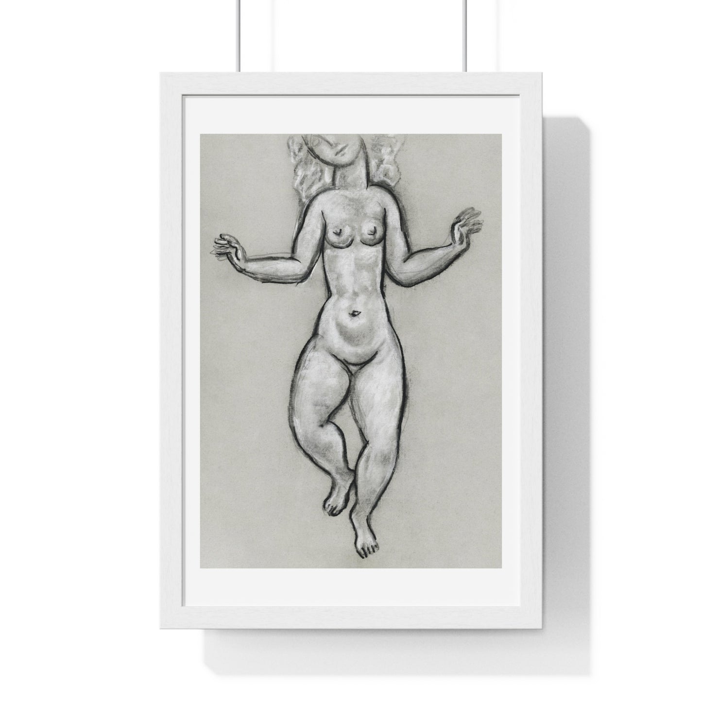 Dancing Naked Woman (circa 1891–1941) by Leo Gestel, from the Original, Framed Art Print