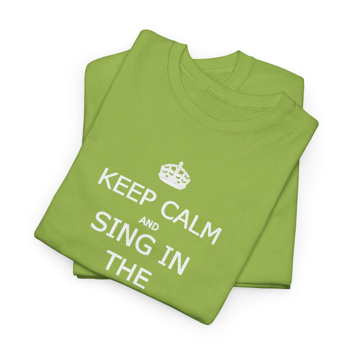 Keep Calm and Sing in the Shower T-Shirt