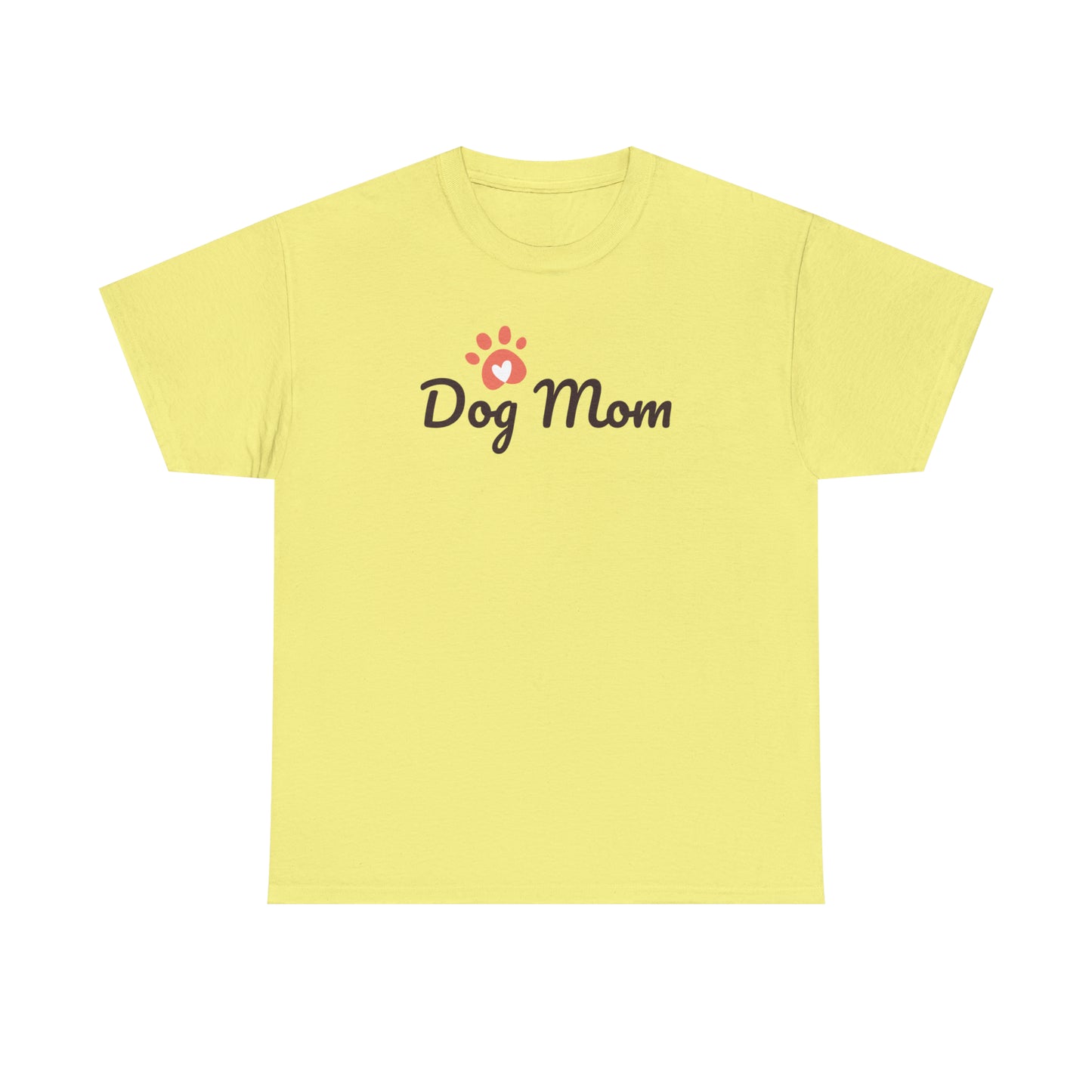 Dog Mom Cotton T-Shirt