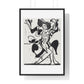 Mary Wigman's Dance (1933) by Ernst Ludwig Kirchner, from the Original, Framed Art Print