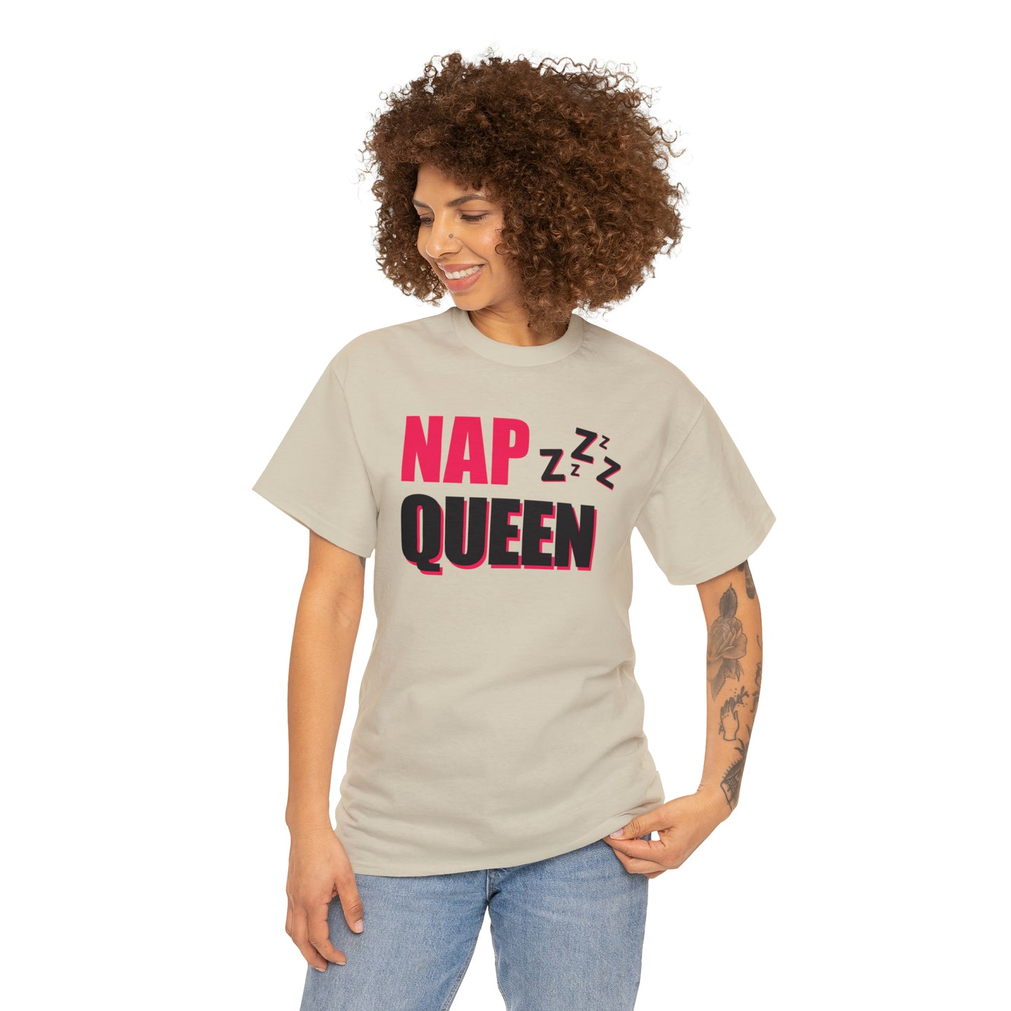 Nap Queen Heavy Cotton T-Shirt