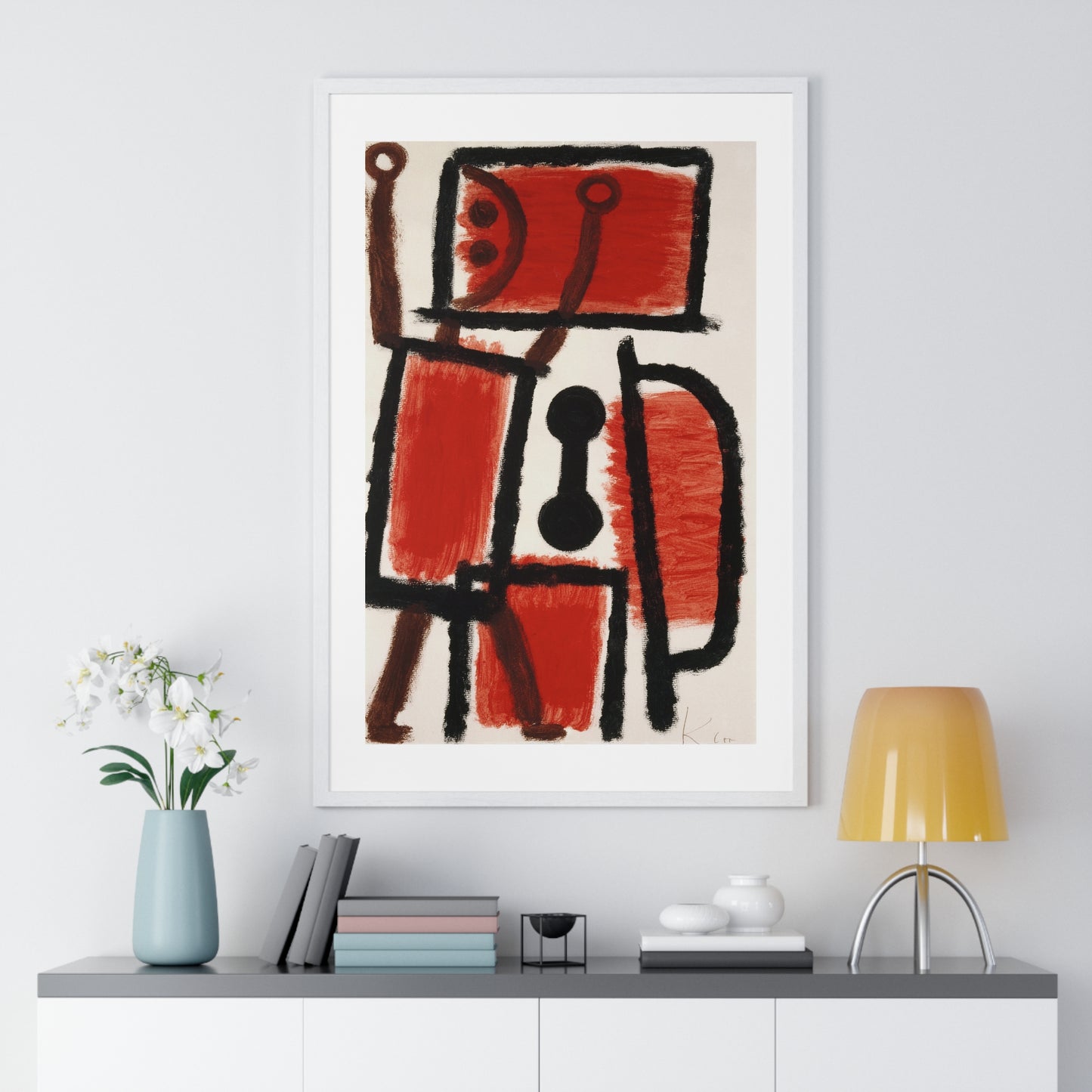 Locksmith (1940) by Paul Klee, from the Original, Framed Art Print