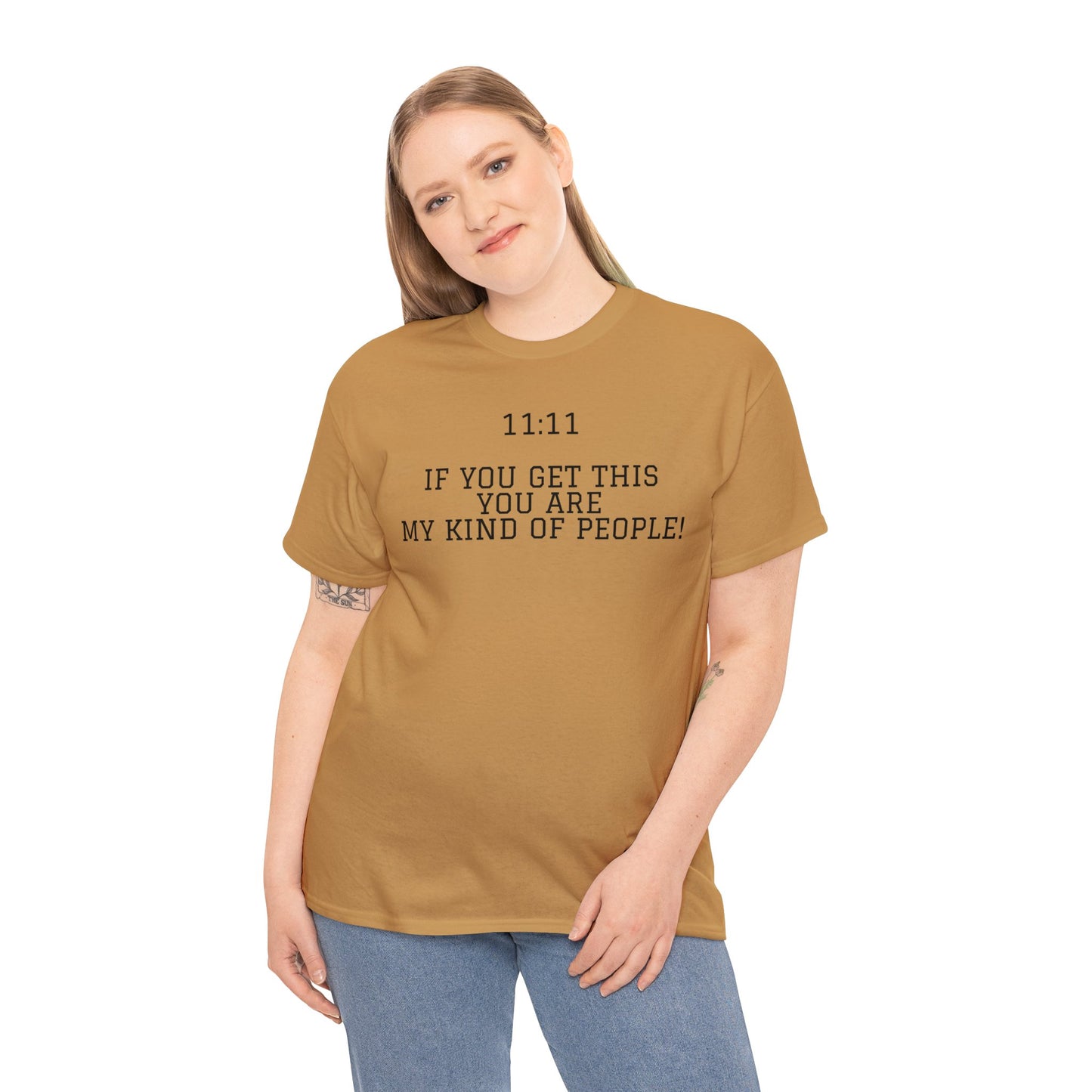 11:11 Angel Number, Unisex Heavy Cotton T-Shirt
