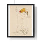 Two Women Embracing (1913) by Egon Schiele, from the Original, Framed Art Print