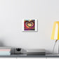 Infinite Love in the Art Style of Steve Burg 'Designed by AI' Print on Satin Canvas