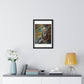 A Mind Adrift, Abstract Art 'Designed by AI', Framed Print