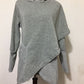 Vireous Loose Long Asymmetrical Women's Fashion Hoodie