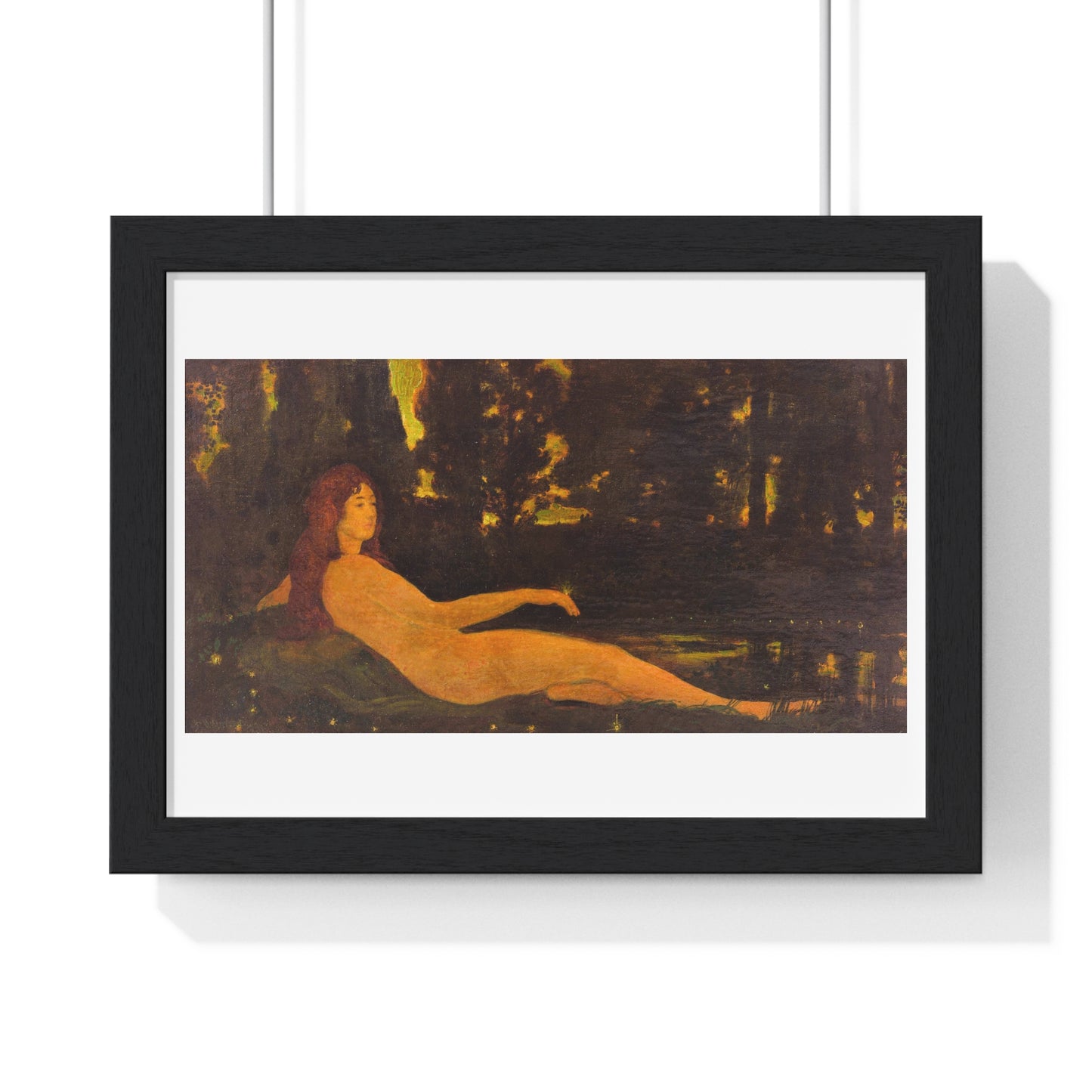 Semele or Fireflies (1907) by Arthur B Davies, from the Original, Framed Art Print