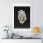 Head from a Figure, Mayan Sculpture (600–909) from the Original, Framed Print