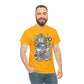 Robot Music Machine Cartoon T-Shirt