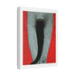 Tongue,  Neo-Surrealism, Art Print on Satin Canvas, Stretched