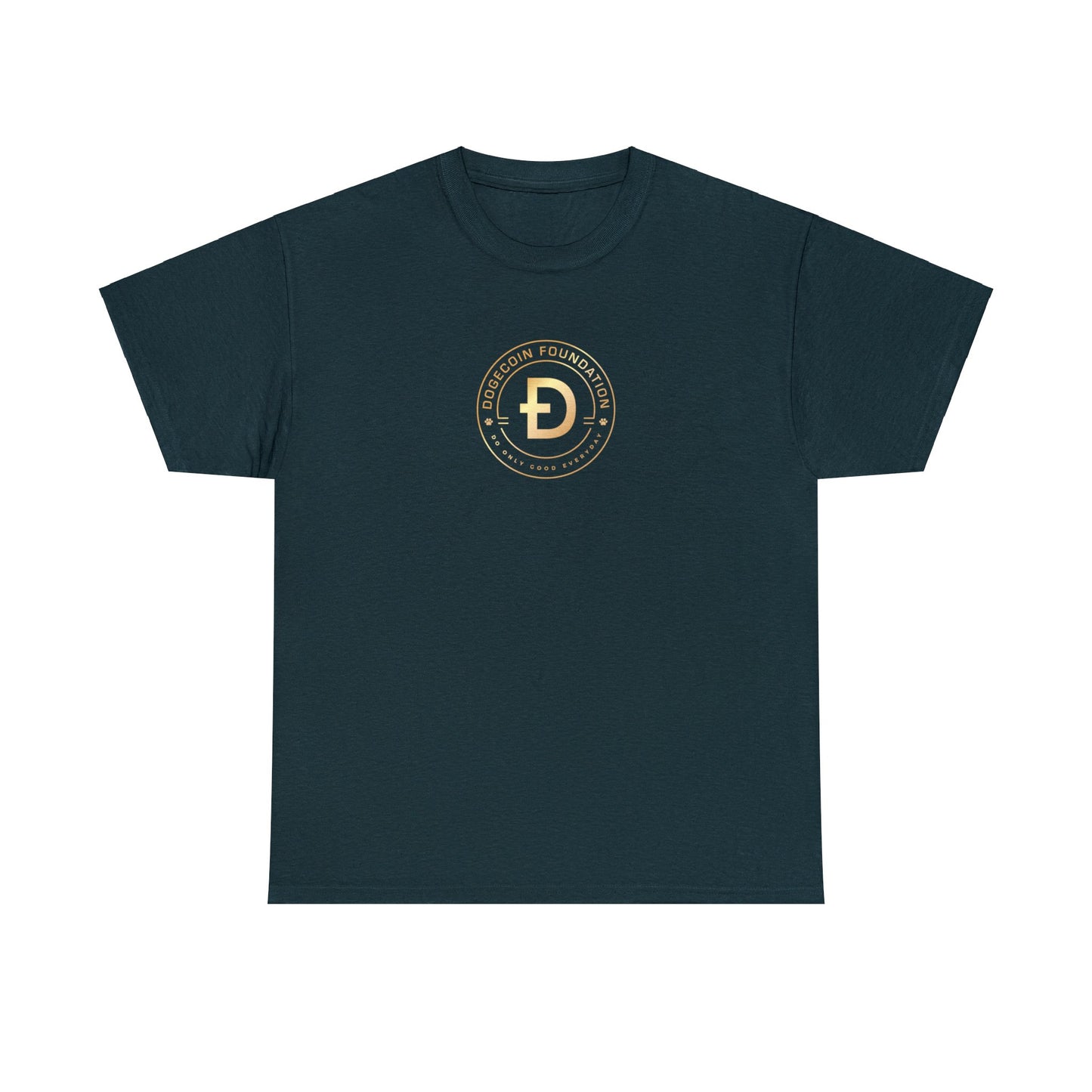 Dogecoin Foundation #DOGE Crypto Unisex Heavy Cotton T-Shirt