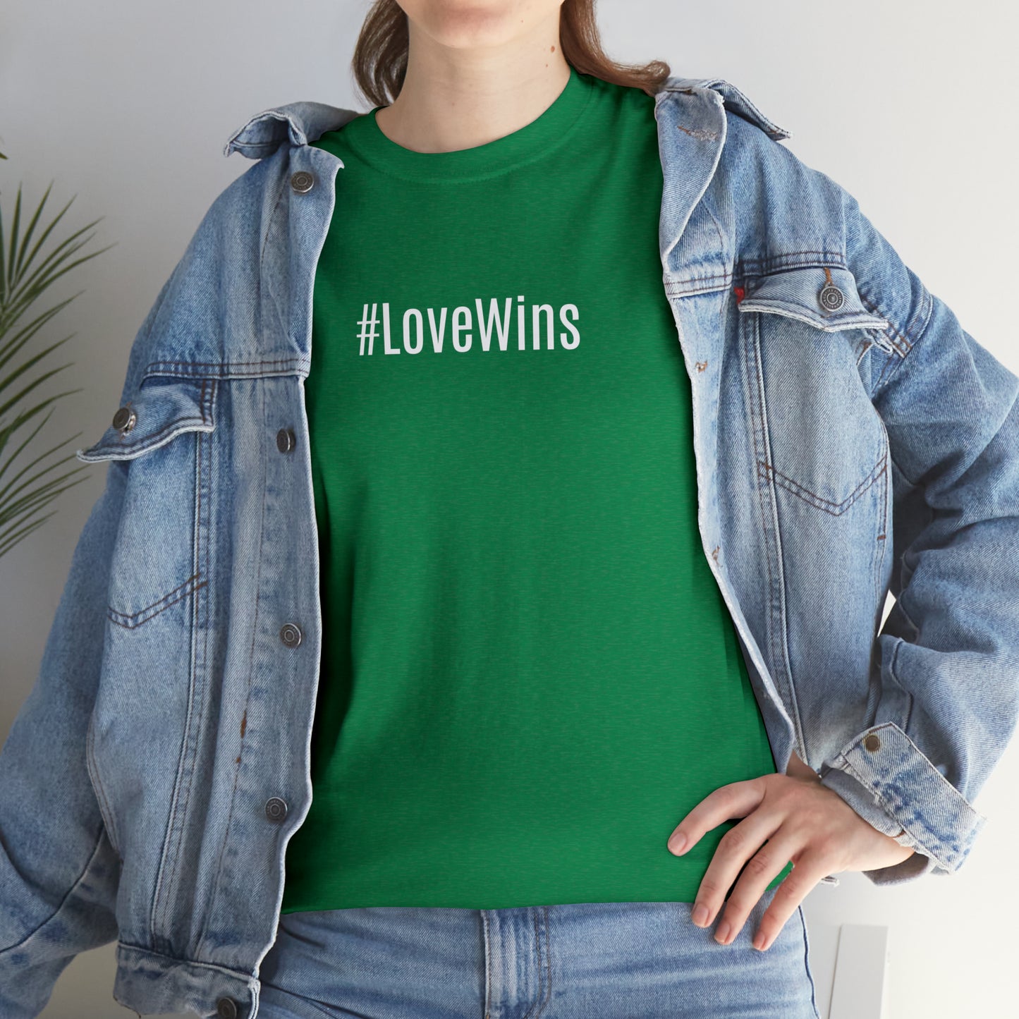 Love WIns #LoveWins Cotton T-Shirt