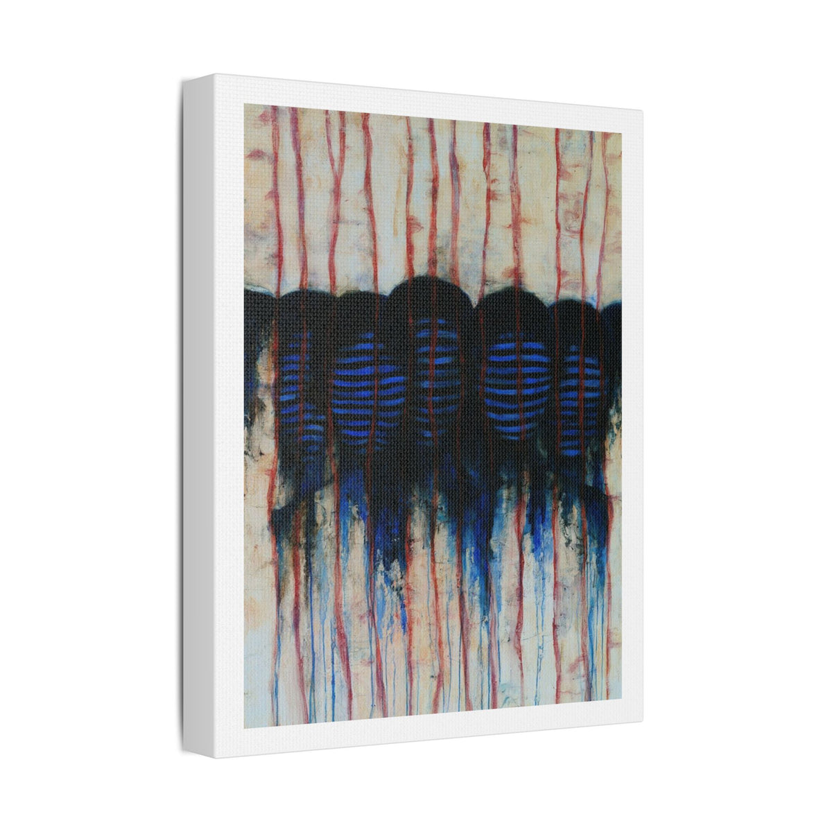Isolation, Neo-Surrealism, Art Print on Satin Canvas, Stretched
