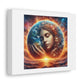 Gaia Mother Earth at Sunrise Photorealism 'Designed by AI' Art Print on Canvas