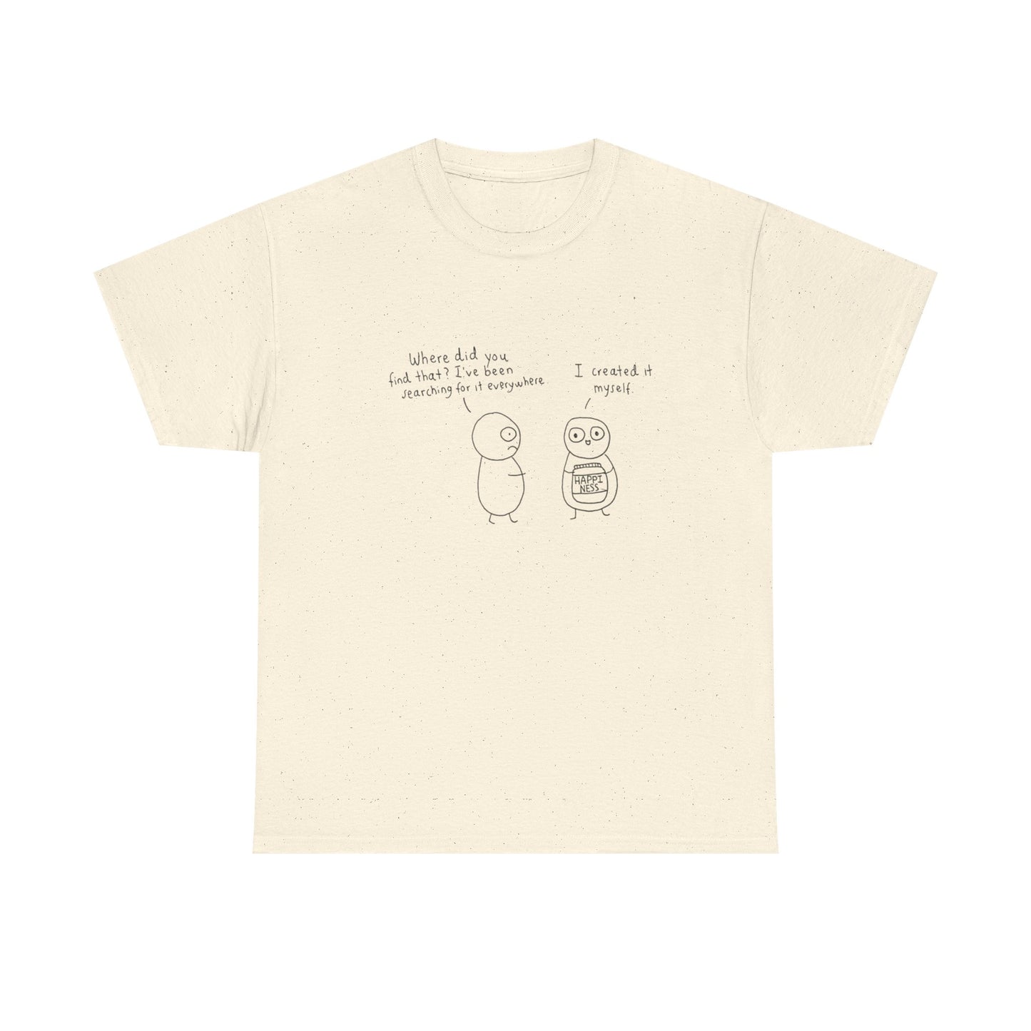 Happiness, Cartoon Art, Positive Vibes T-Shirt