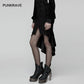 Punk Rave Belladonna Goth Rose Fishtail Skirt