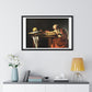 Saint Jerome Writing (1605-1606) by Caravaggio, Large Framed Art Print
