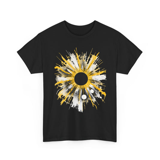 Distressed Eclipse, Alt-Goth Graphic T-Shirt