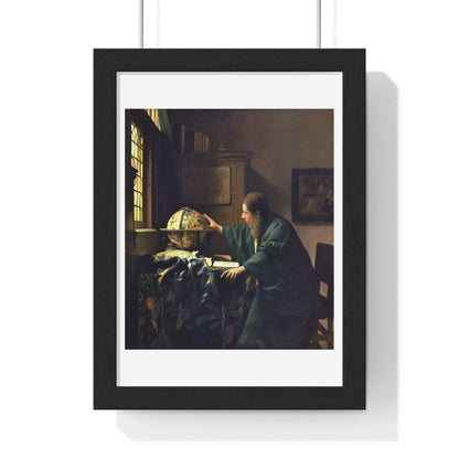 The Astronomer (circa 1668) by Johannes Vermeer, from the Original, Framed Art Print