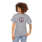 Love and Peace Design Psychedelic T-Shirt