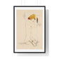 Two Women Embracing (1913) by Egon Schiele, from the Original, Framed Art Print