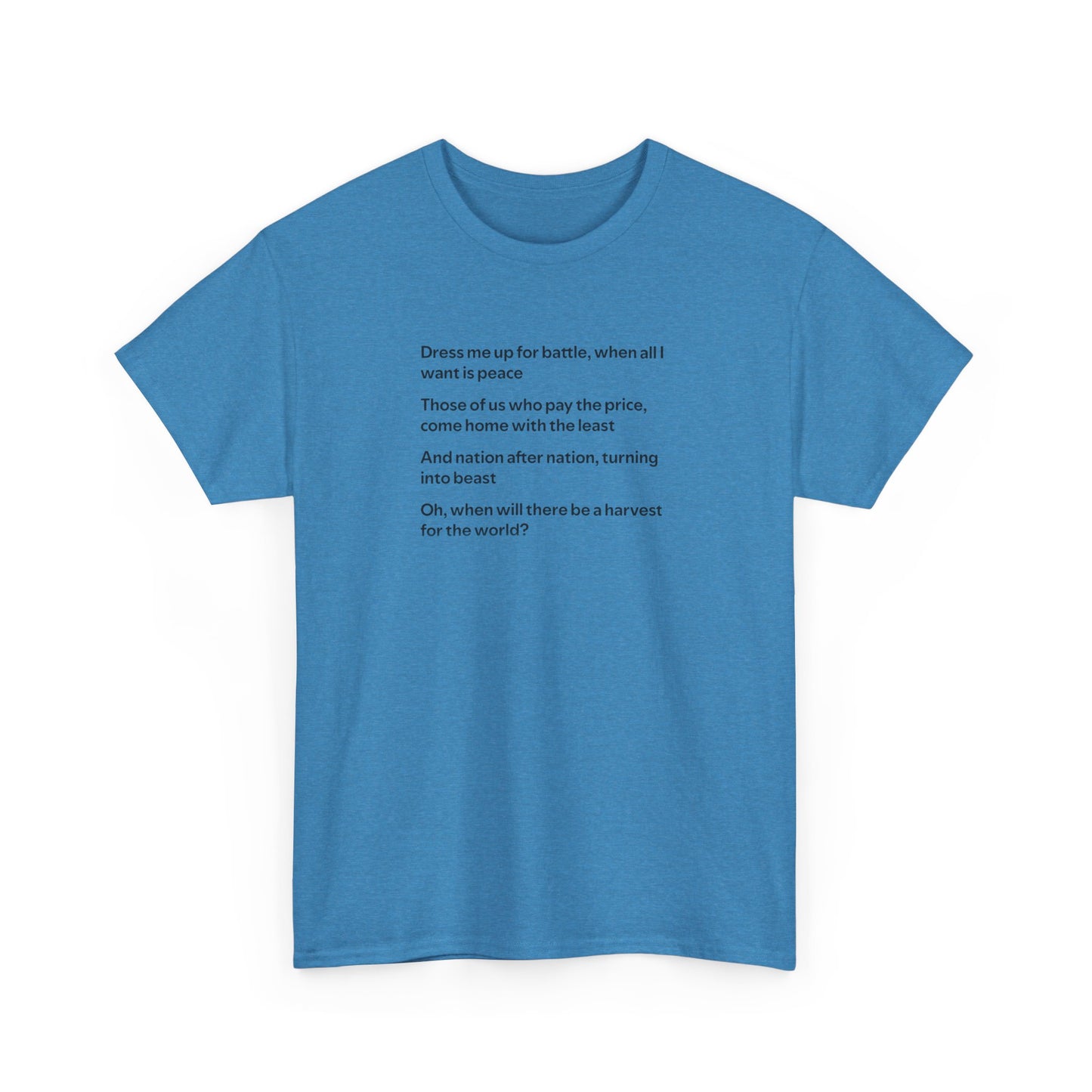 Isley Brothers When Will There be a Harvest for the World? II Peace T-Shirt