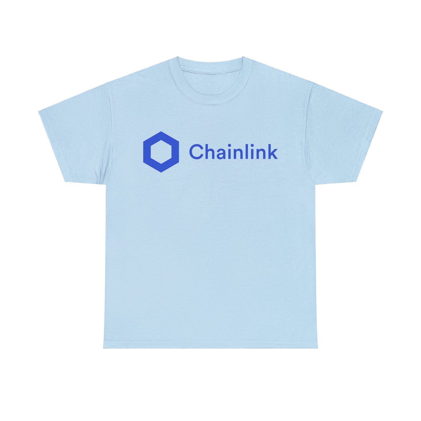 Chainlink #LINK Crypto Unisex Heavy Cotton T-Shirt