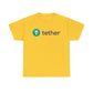 Tether #USDT Crypto Unisex Heavy Cotton T-Shirt