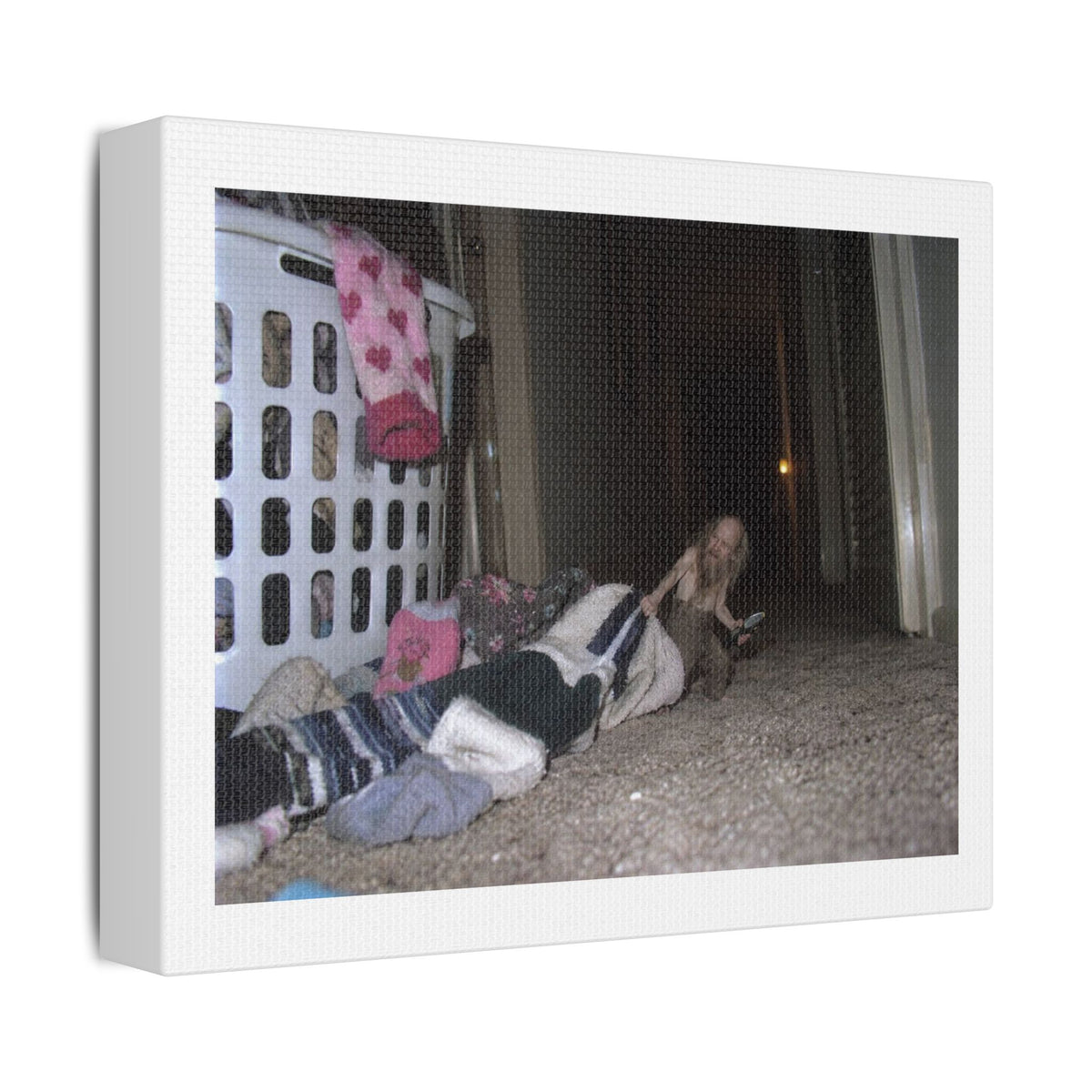 How Can You Tell When Art is AI-Generated? VI 'Designed by AI' Art Print on Canvas