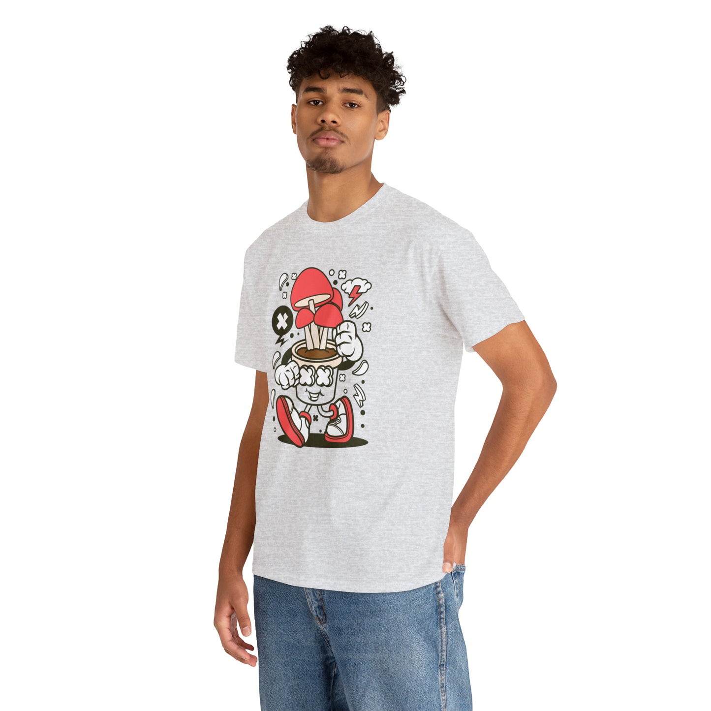 Mushroom Cartoon T-Shirt