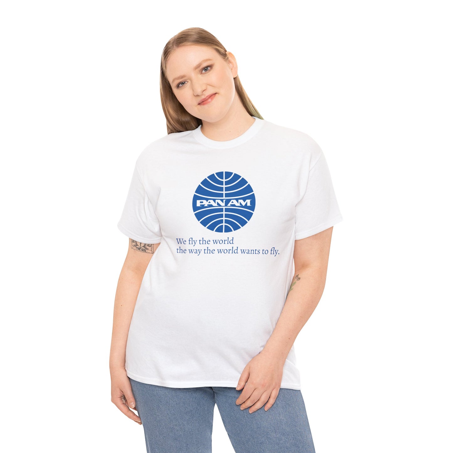 Pan Am Airlines Retro Traveller T-Shirt