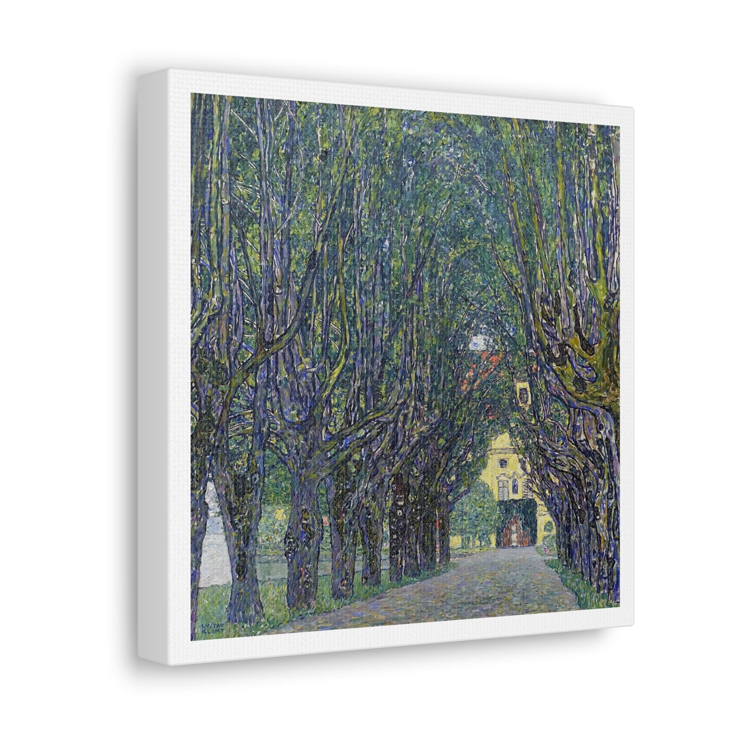 Allee at Schloss Kammer (1910) by Gustav Klimt, from the Original, Art Print on Canvas