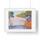 Golfe Juan (1896) Vintage Painting by Paul Signac, from the Original, Framed Art Print