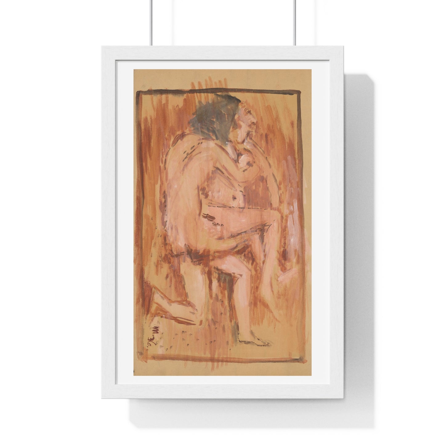 Lovers by Cyprián Majerník, from the Original, Framed Art Print