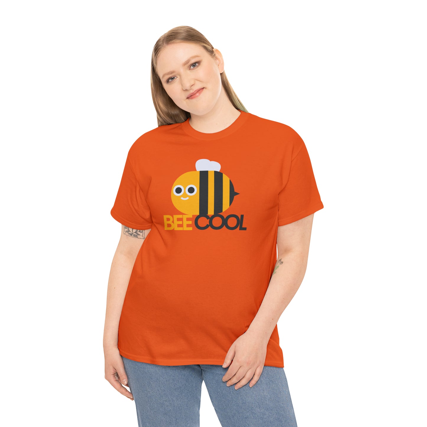 Bee Cool Cotton T-Shirt Inspirational Unisex