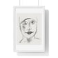 Woman's Head (circa 1927) by Leo Gestel, from the Original, Framed Art Print